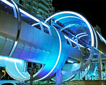 鋁單板市政交通應用